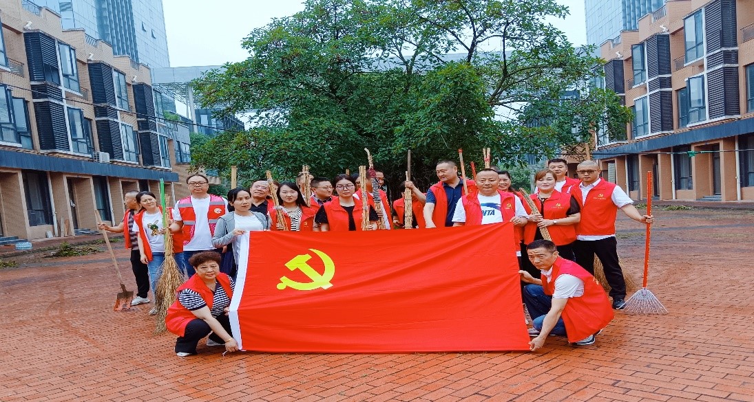 魯晨黨支部與寶峰社區(qū)黨支部開展&ldquo;喜迎建黨節(jié)，共建靚家園&rdquo; 結(jié)對(duì)共建主題活動(dòng)